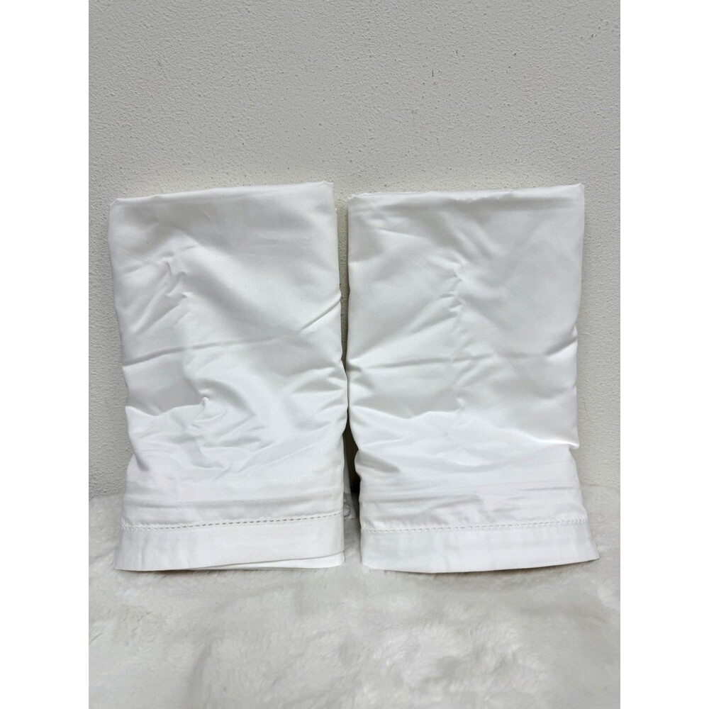 Hotel Collection 680TC Supima Cotton White King TWO Pillowcases